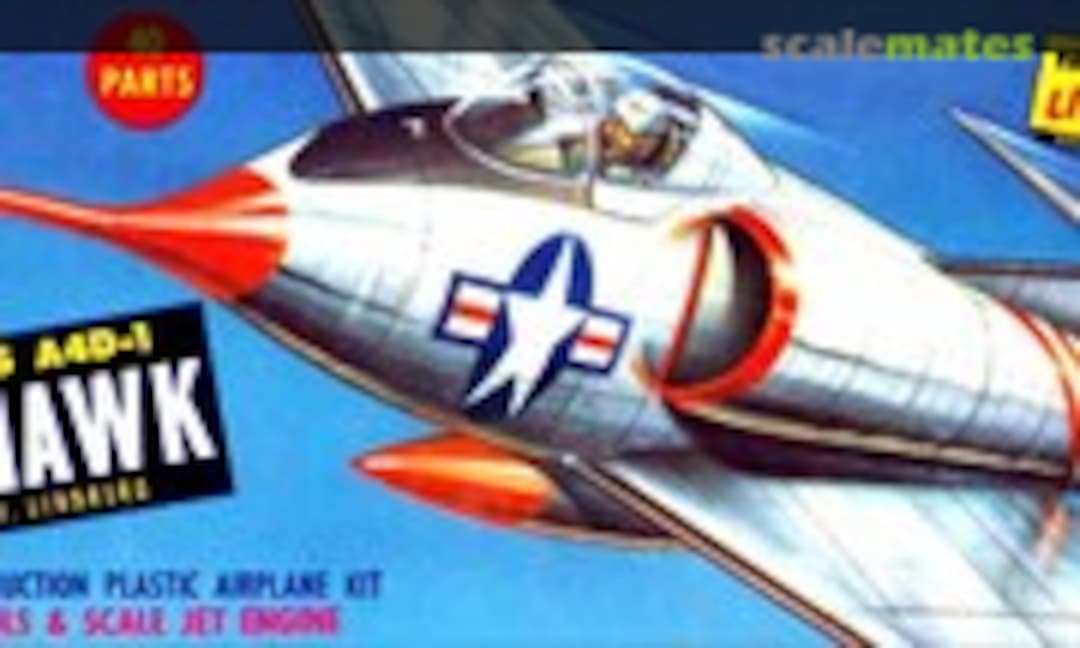 1:48 Douglas A4D-1 Skyhawk (Lindberg 529-79)