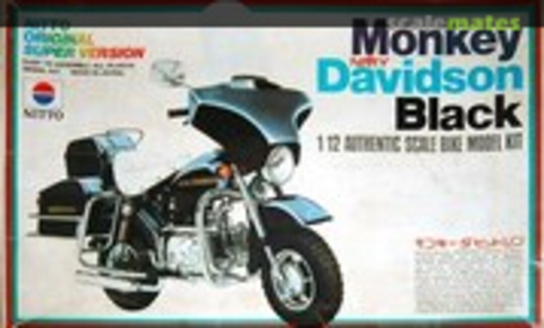 1:12 Monkey Davidson Black (Nitto 877-500)