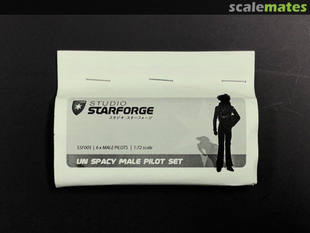 Boxart UN SPACY MALE PILOT SET SSF005 Studio StarForge