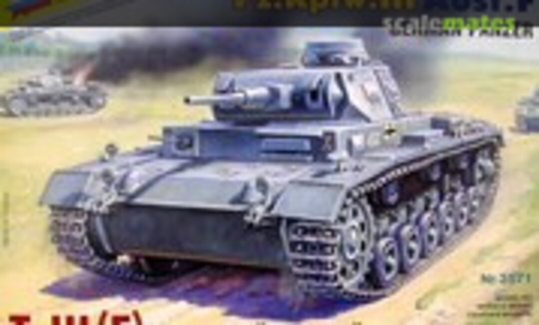 1:35 Pz.Kpfw. III Ausf. F (Zvezda 3571)