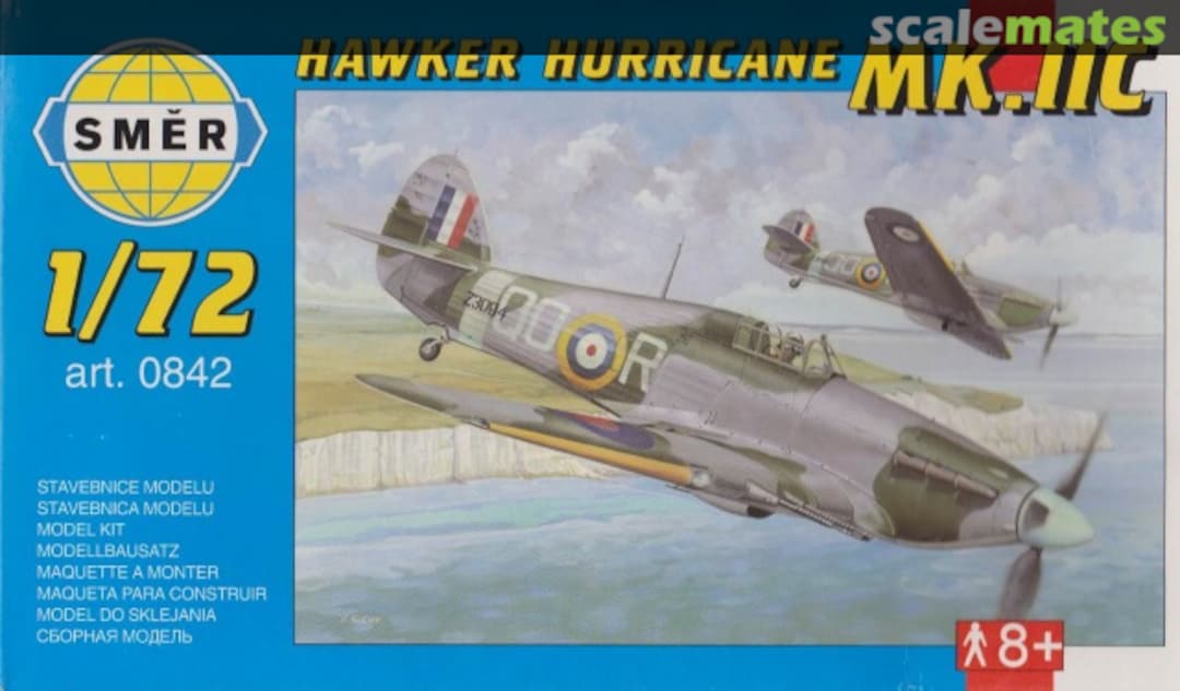 Boxart Hawker Hurricane Mk.IIc 0842 Směr