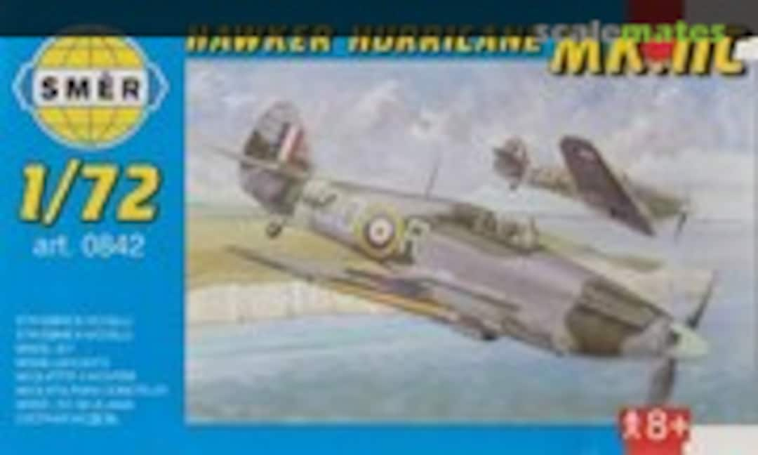 1:72 Hawker Hurricane Mk.IIc (Směr 0842)