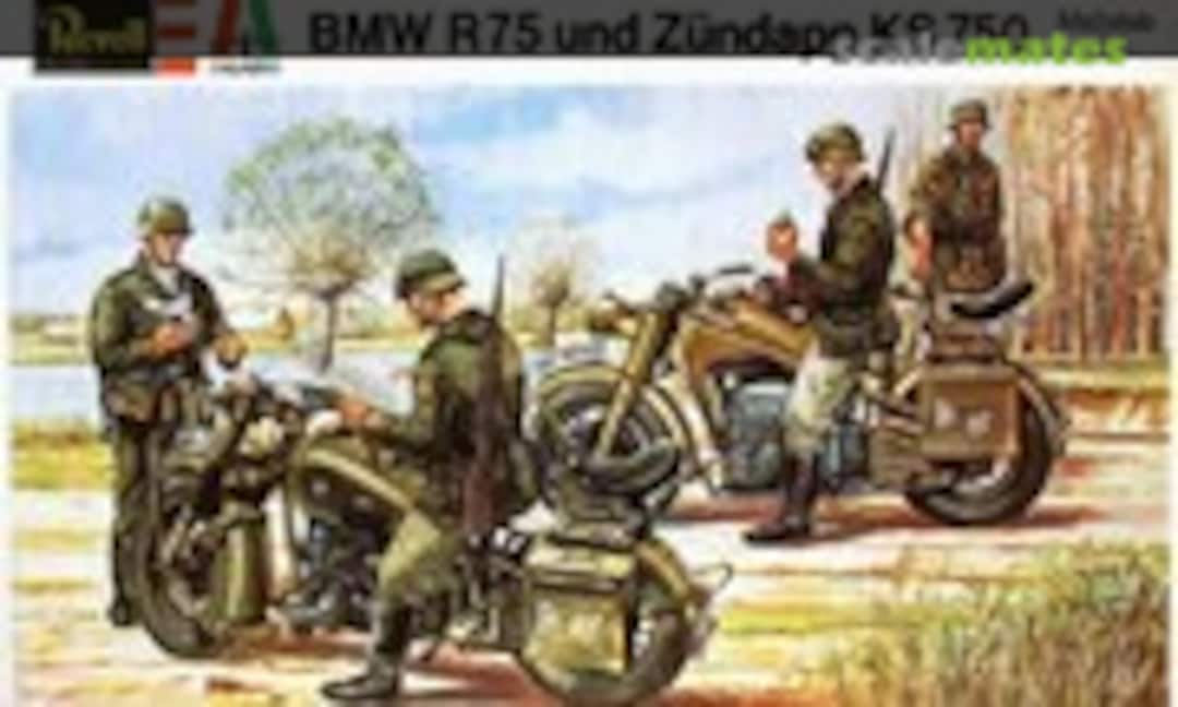 1:35 BMW R75 &amp; Zundapp KS750 (Revell/Italaerei H-2137)