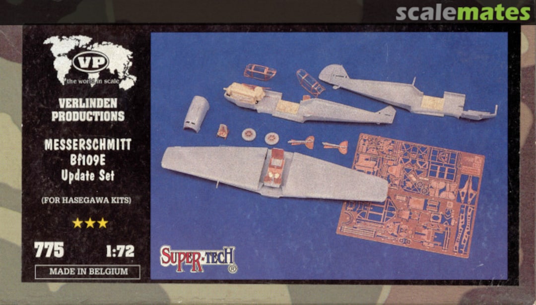 Boxart Messerschmitt Bf 109E Update Set 775 Verlinden Productions