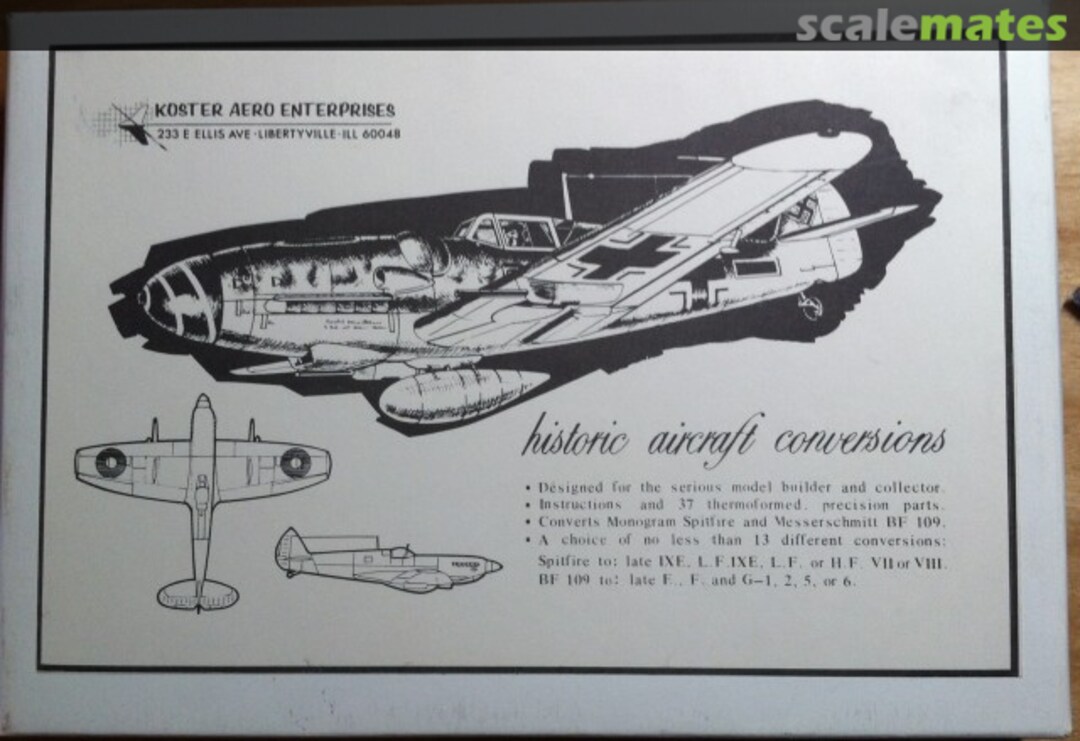 Boxart Historic Aircraft Conversions KAC11-150 Koster Aero Enterprises