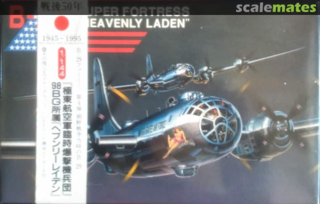 Boxart B-29 Super Fortress "Heavenly Laden" 14407 Fujimi