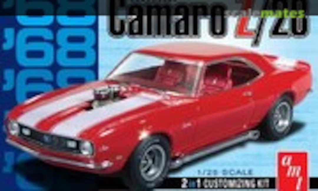 1:25 '68 Chevrolet Camaro Z/28 (AMT AMT868/12)