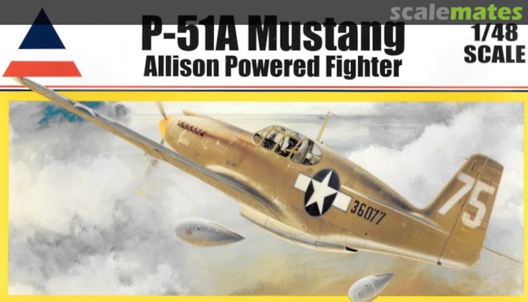 Boxart P-51A Mustang 3402 Accurate Miniatures