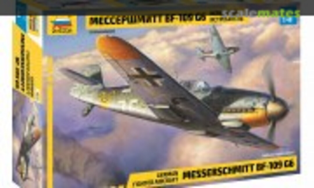 1:48 Messerschmitt Bf 109 G-6 (Zvezda 4816)