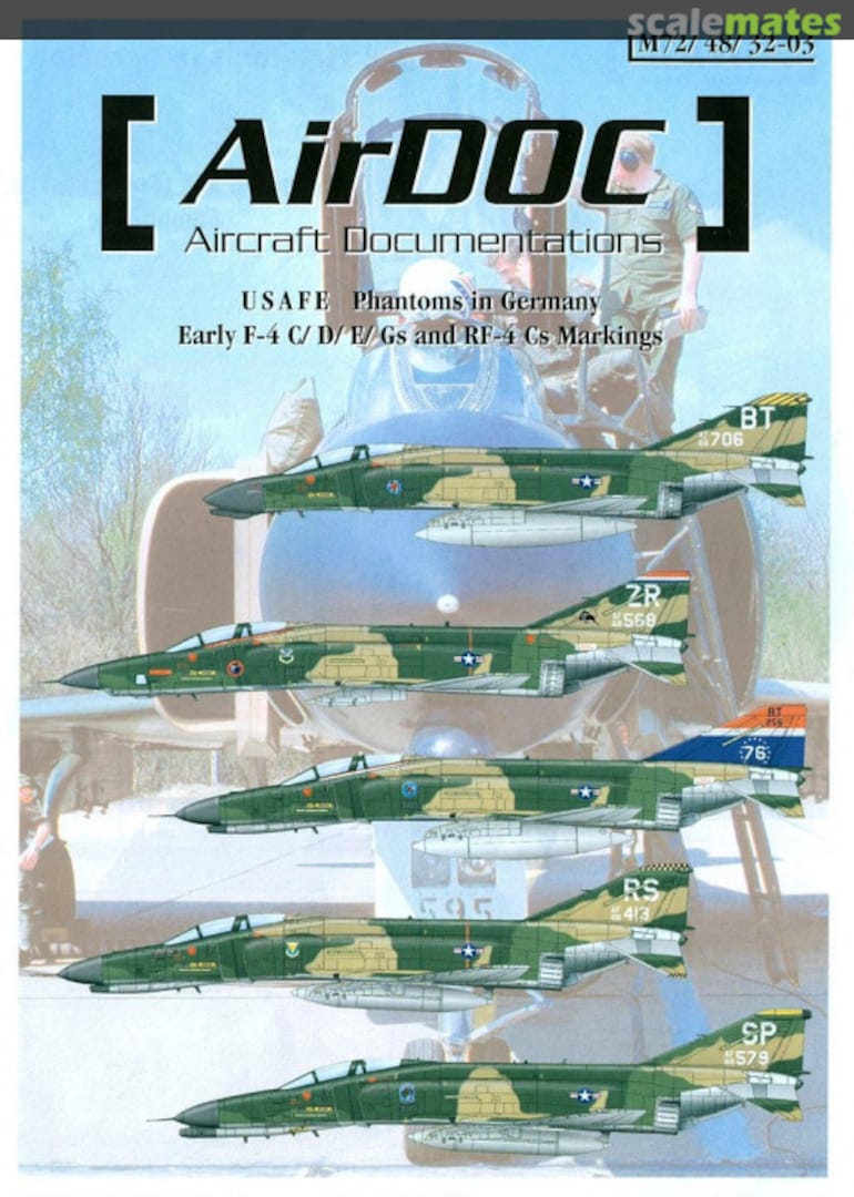 Boxart USAFE Phantoms in Germany M48-03 AirDOC