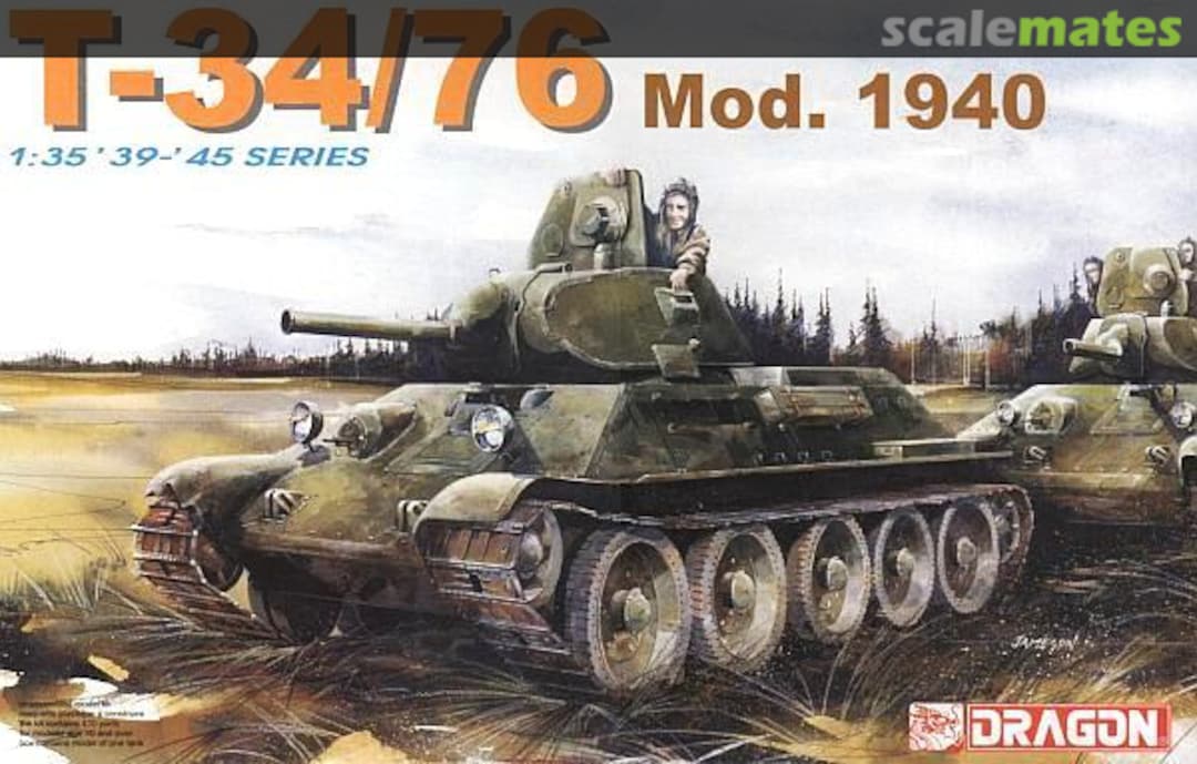 Boxart T-34/76 6092 Dragon