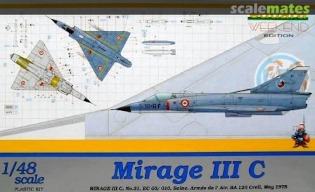 Boxart Mirage IIIC 8495 Eduard