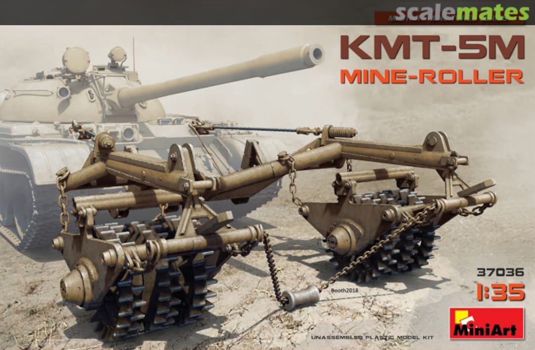 Boxart KMT-5M Mine-Roller 37036 MiniArt