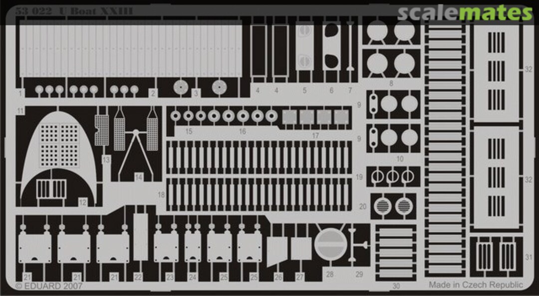 Boxart U-boat XXIII 53022 Eduard