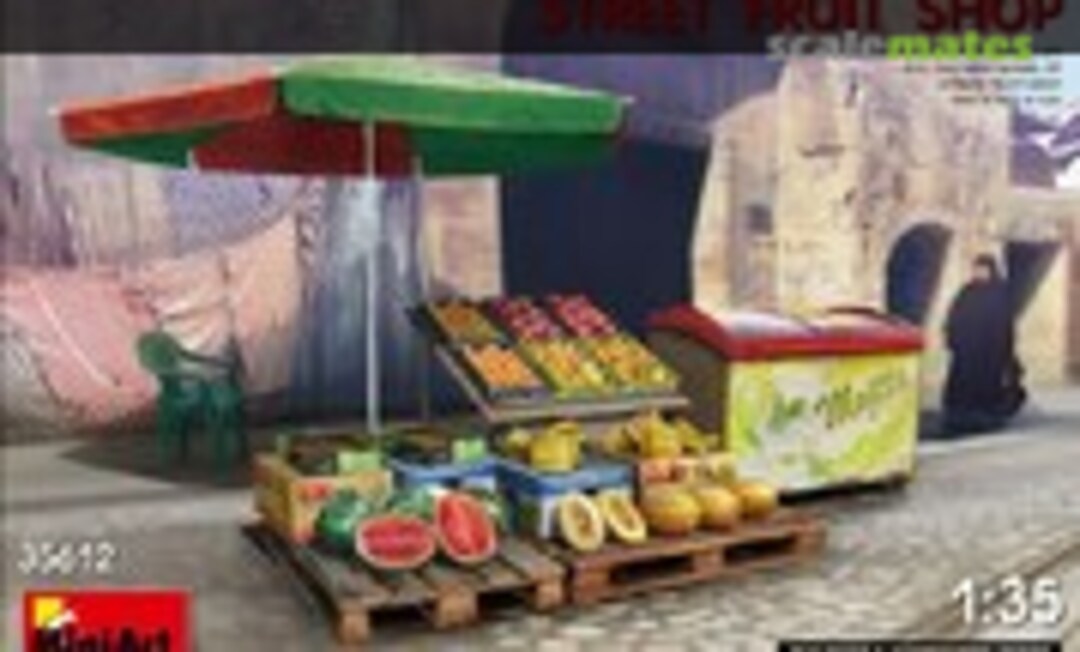 1:35 Street Fruit Shop (MiniArt 35612)