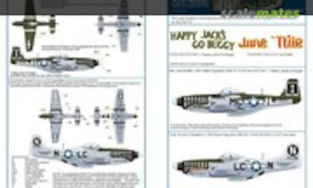 1:32 P-51D Mustangs (Kits-World KW132026)