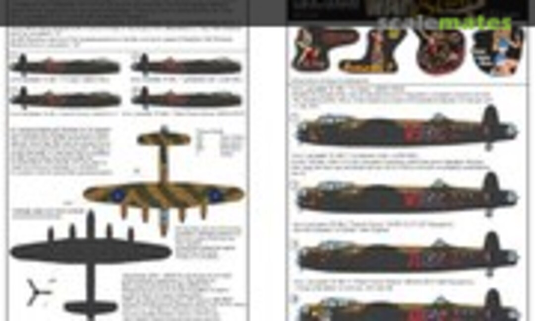 1:72 Lancaster Bomber (Kits-World KW172030)