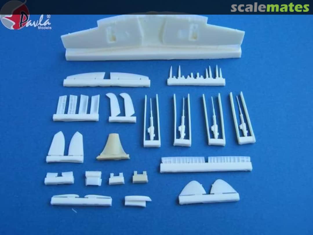 Contents Spitfire Mk.VC Wing set U72-51 Pavla Models