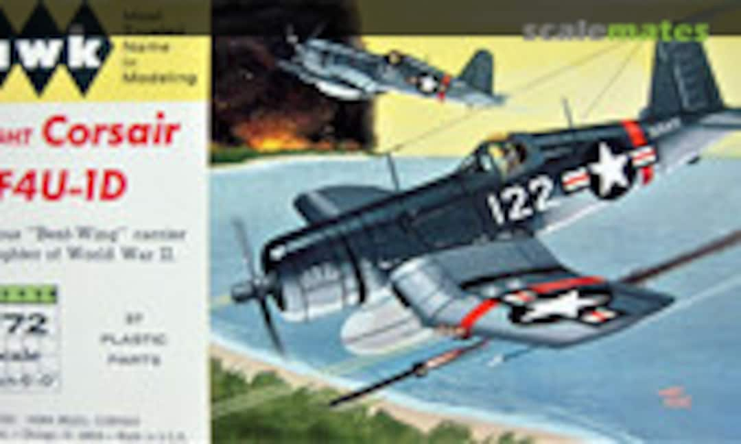 1:72 Vought Corsair F4U-1D (Hawk 604-50)