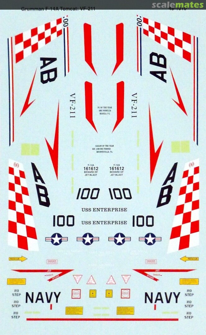 Boxart F-14A Tomcat 48-1010 SuperScale International