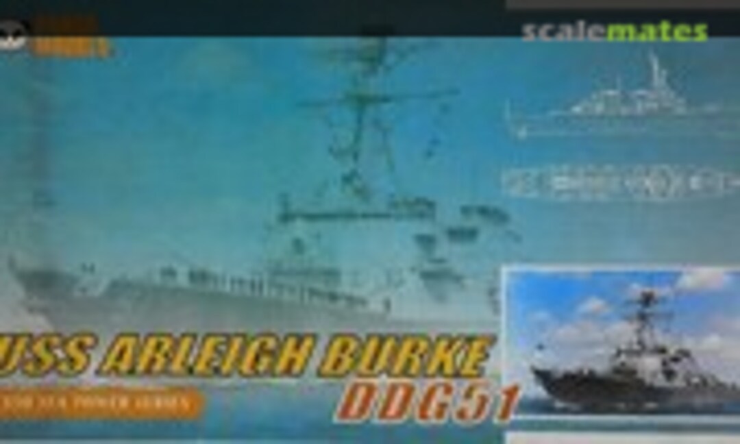 1:350 USS Arleigh Burke DDG-51 (Panda Models 10001)