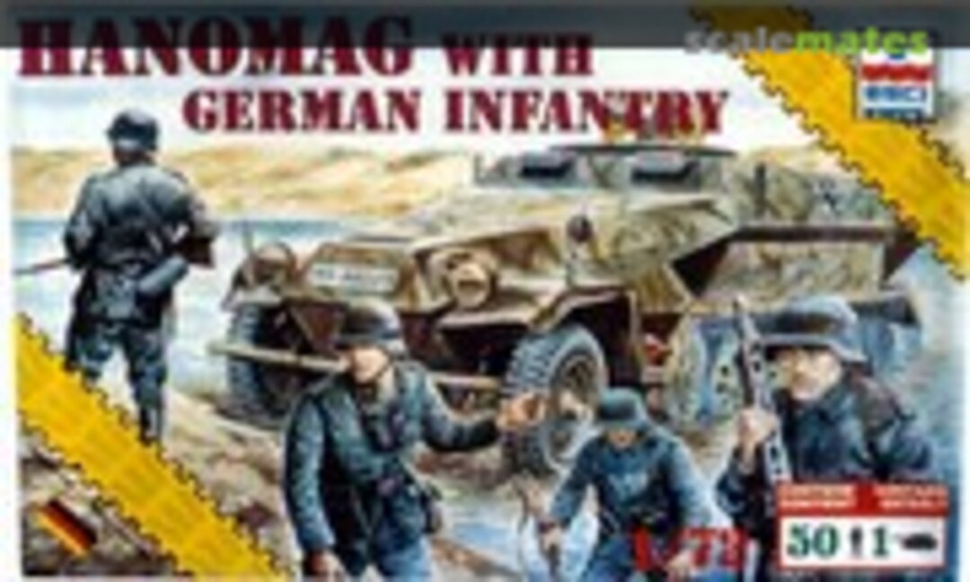 1:72 Hanomag with German Infantry (ESCI/ERTL 8617)