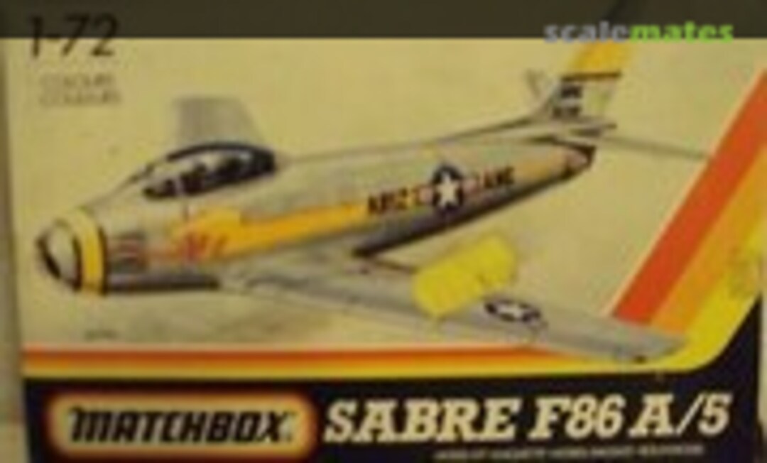 1:72 Sabre F86 A/5 (Matchbox PK-32)