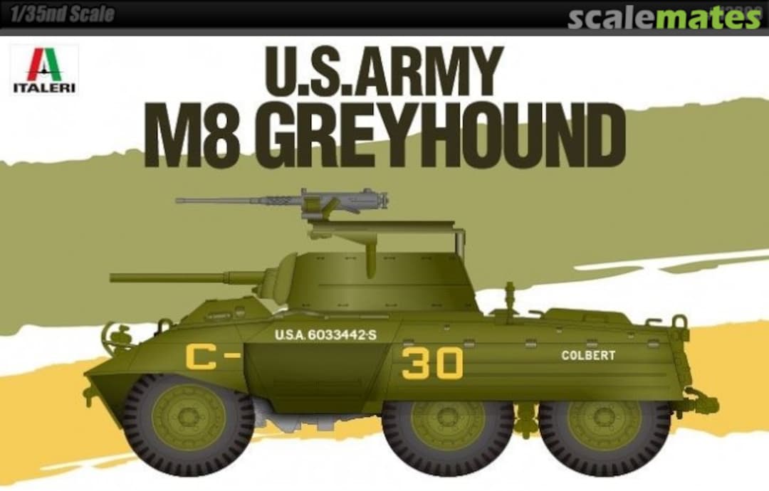 Boxart M8 Greyhound 13300 Academy