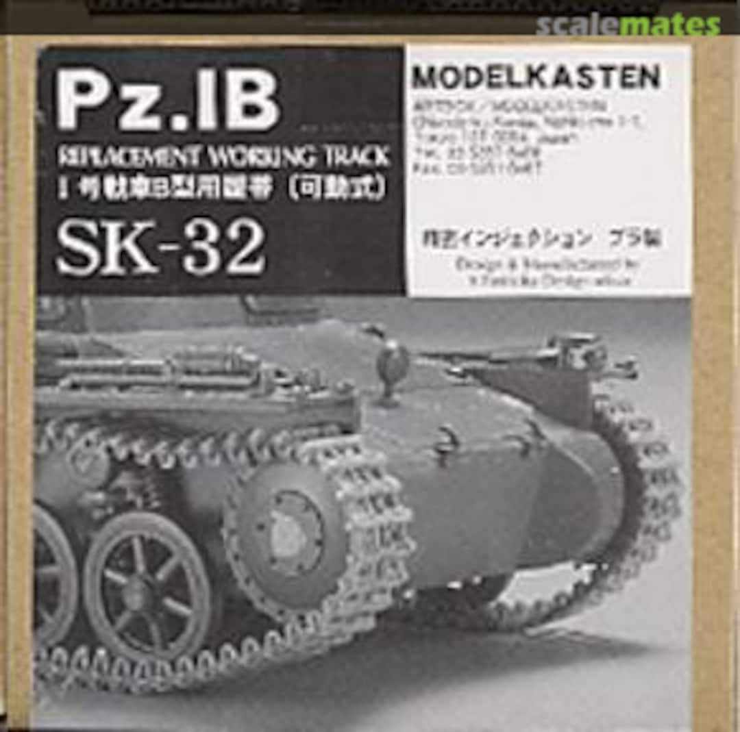 Boxart Pz.IB Replacement Working Track SK-32 Modelkasten