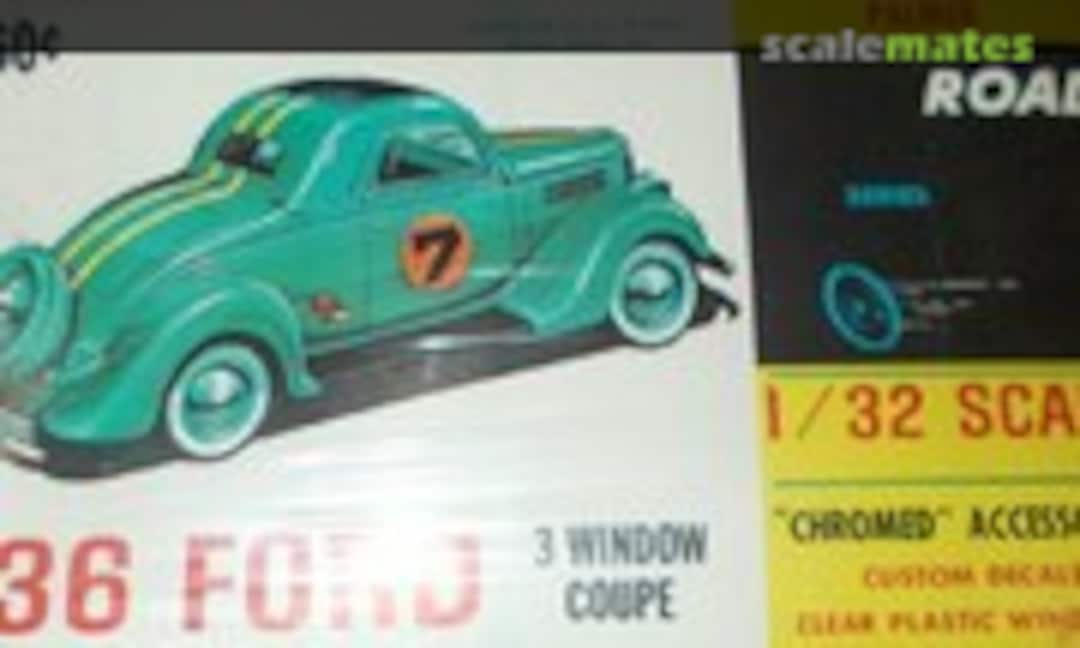 1:32 '36 Ford 3 Window Coupe (Palmer Plastics 401)