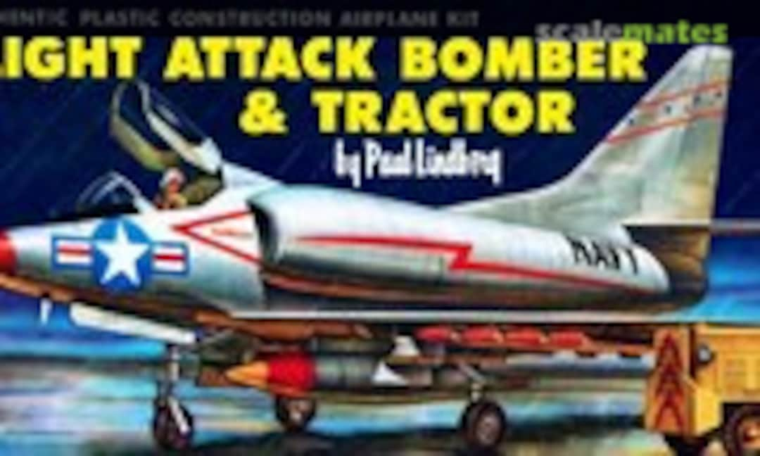 1:48 Navy Light Attack Bomber &amp; Tractor (Lindberg 555-100)