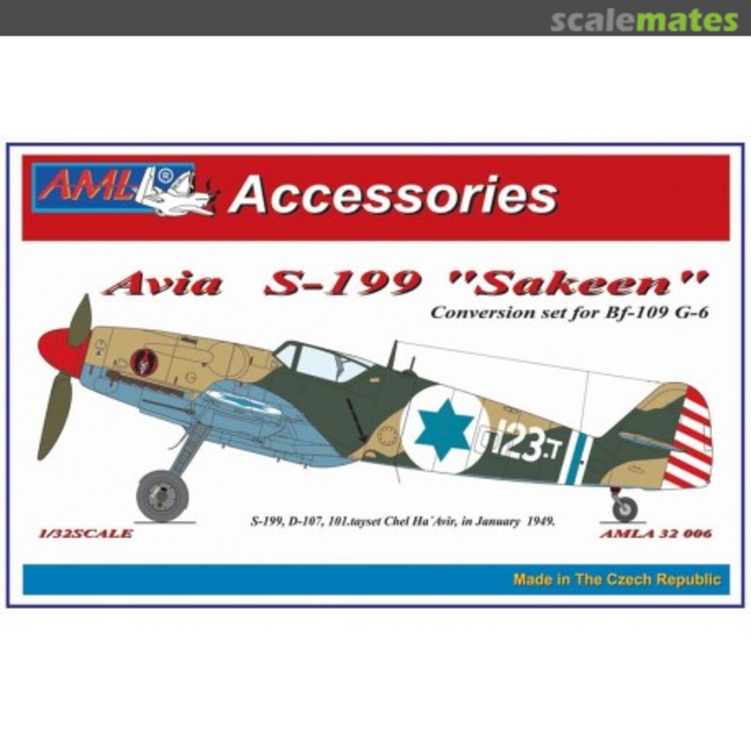 Boxart Avia S-199 "Sakeen" 32006 AML