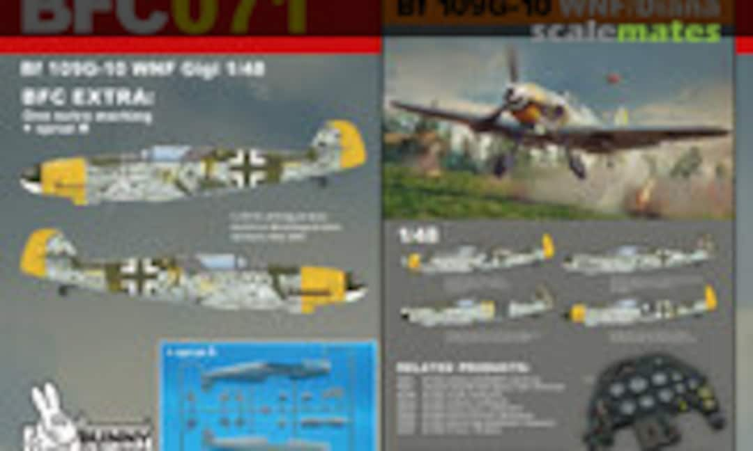 1:48 Bf 109G-10 WNF Gigi | WNF/Diana (Eduard BFC071)