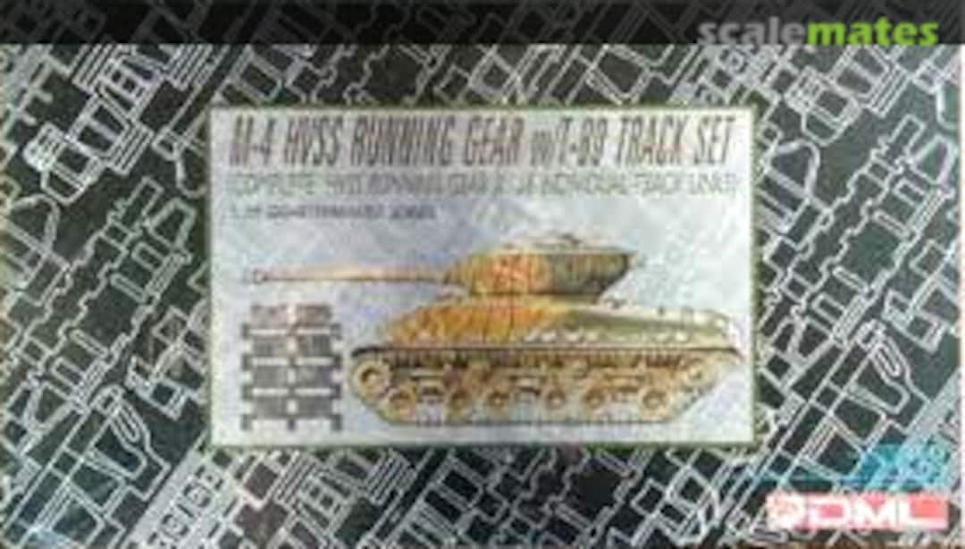 Boxart M-4 HVSS Running Gear w/T-80 Track Set 3814 DML