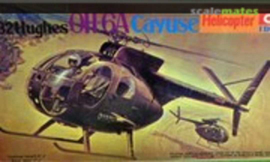 1:32 Hughes OH-6A Cayuse Helicopter (Idea AP011)