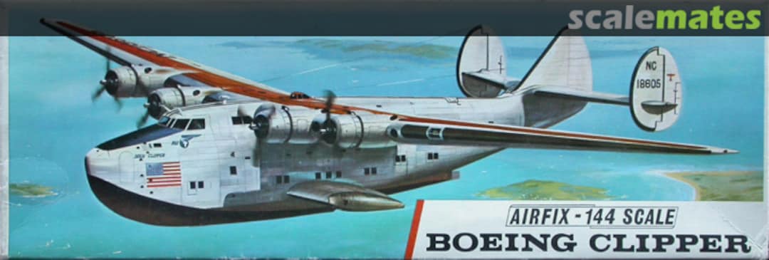 Boxart Boeing Clipper SK602 Airfix