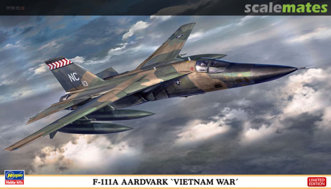 Boxart F-111A Aardvark `Vietnam War´ 02441 Hasegawa