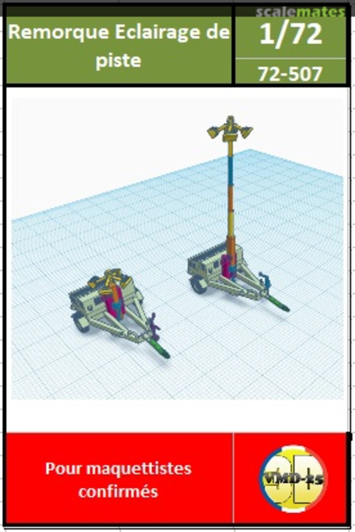 Boxart Remorque d'Eclairage de piste 72-507 VMD25_3D