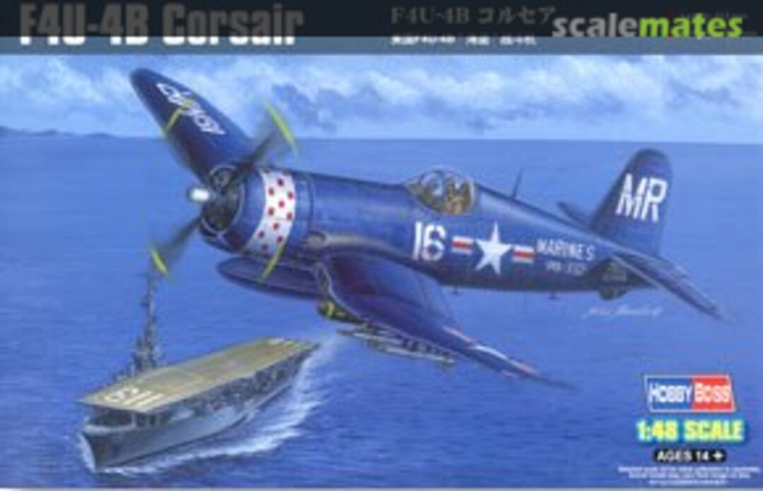 Boxart F4U-4B Corsair 80388 HobbyBoss