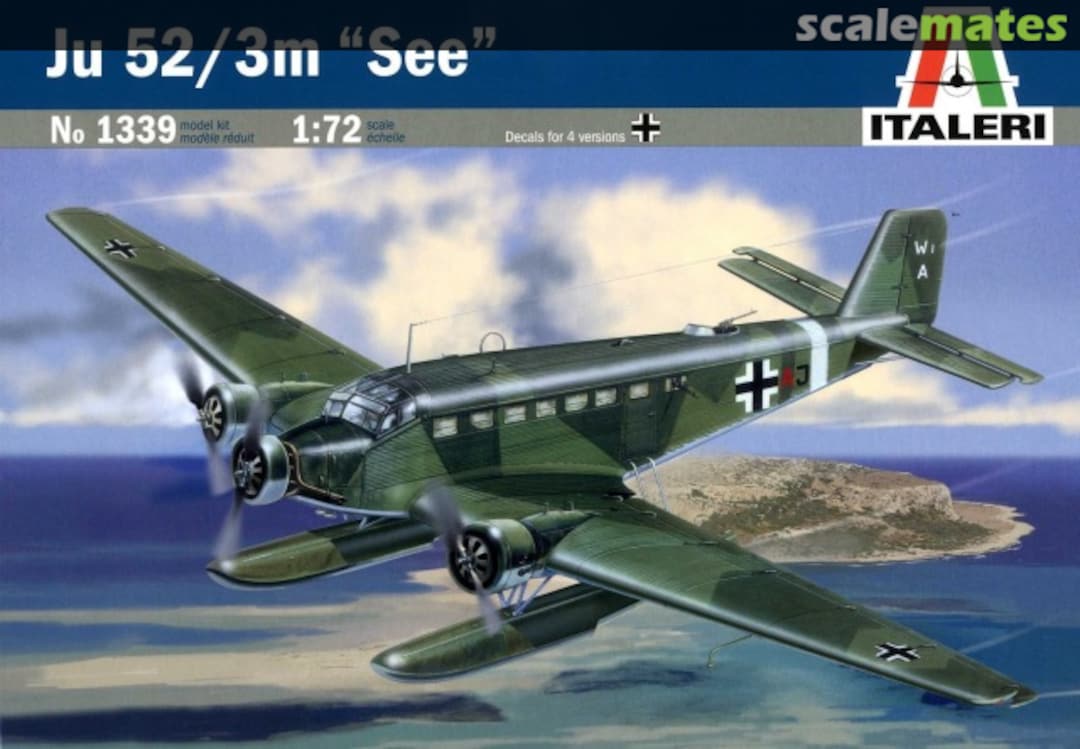 Boxart Ju 52/3m "See" 1339 Italeri