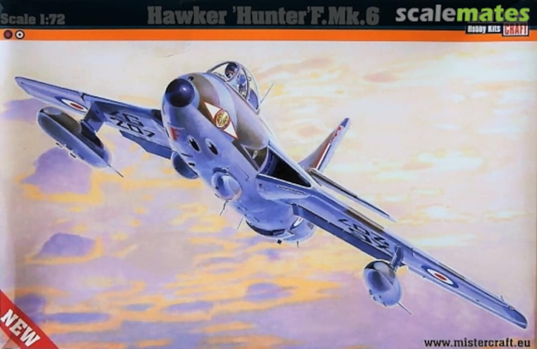 Boxart Hawker 'Hunter' F.MK.6 D-201 MisterCraft