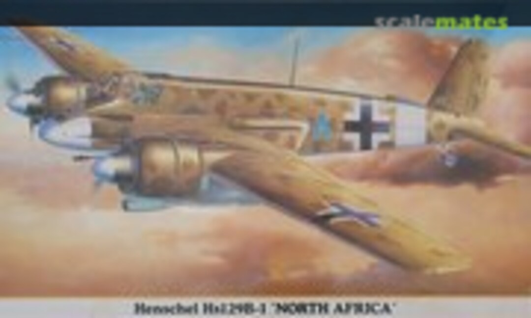 1:48 Henschel Hs129B-1 `North Africa´ (Hasegawa 09344)