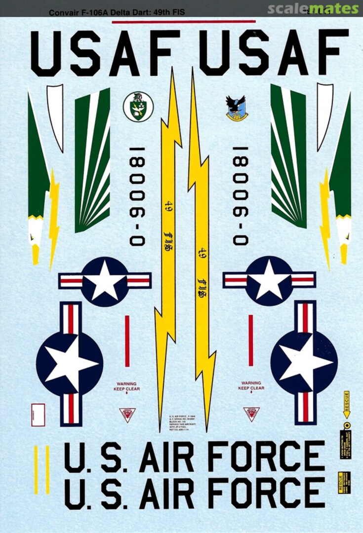 Boxart F-106A Delta Dart 48-1011 SuperScale International