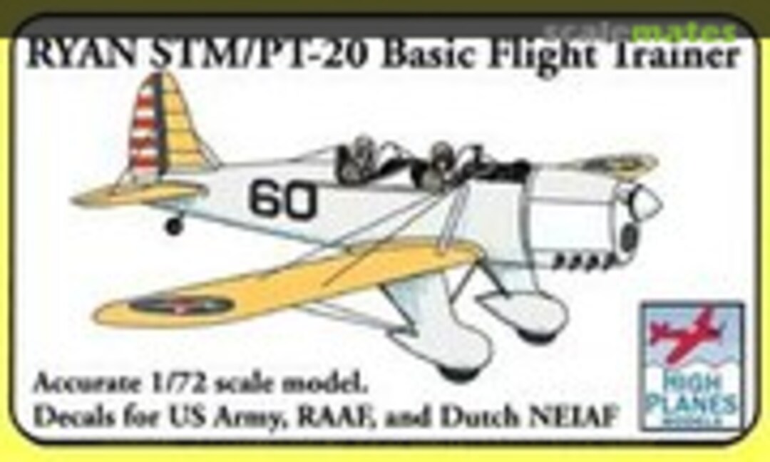 1:72 Ryan STM / PT-20 Basic Flight Trainer (High Planes Models 72007)