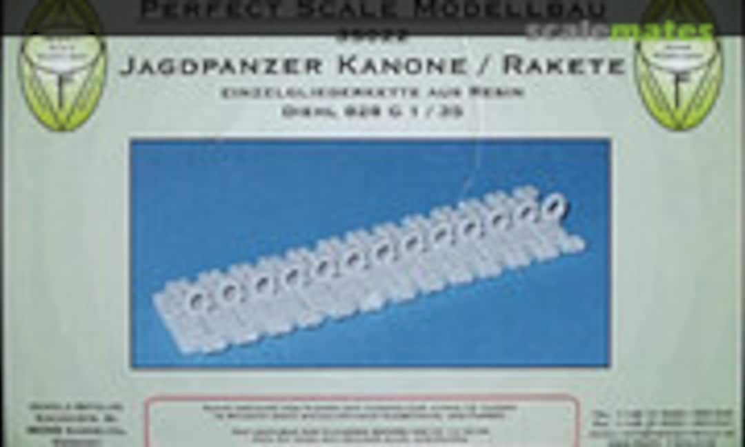 1:35 Jagdpanzer Kanone track (Perfect Scale Modellbau 35022)