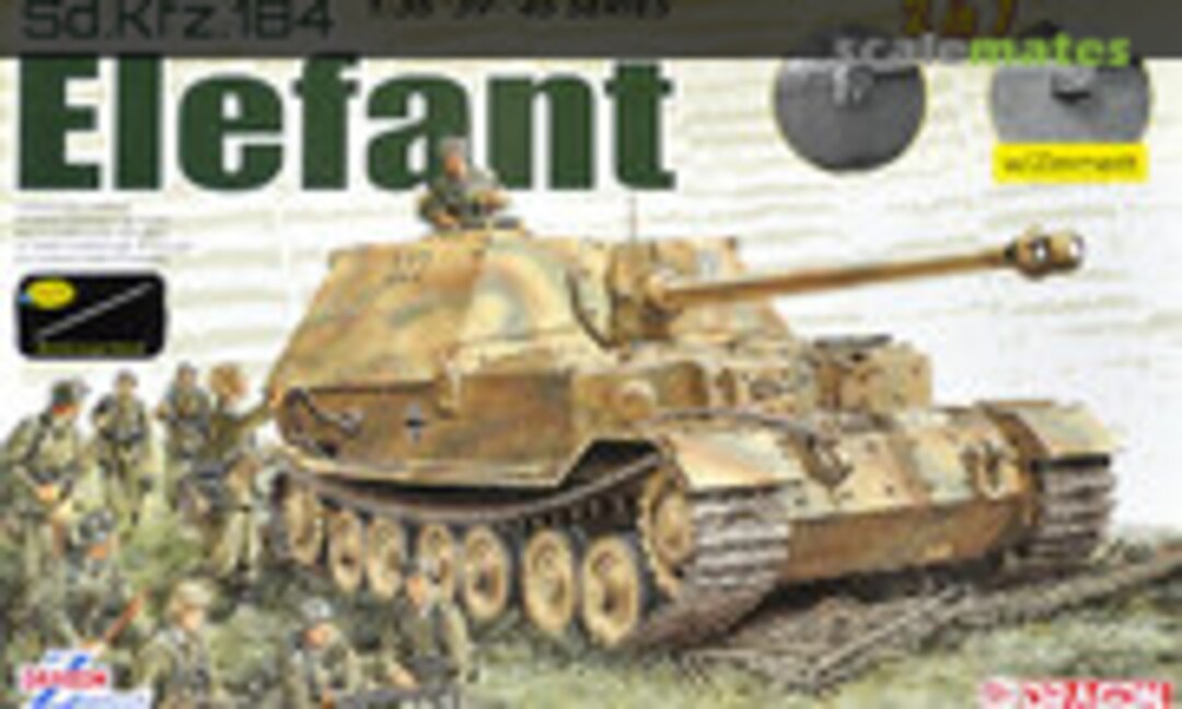 1:35 Sd.Kfz.184 Elefant (2 in 1) (Dragon 6871)