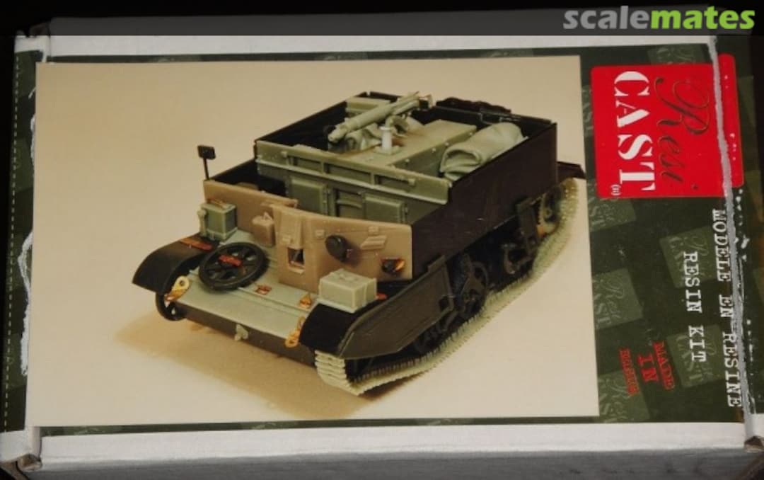 Boxart Universal Carrier Vickers machine gun 35.130 Resicast