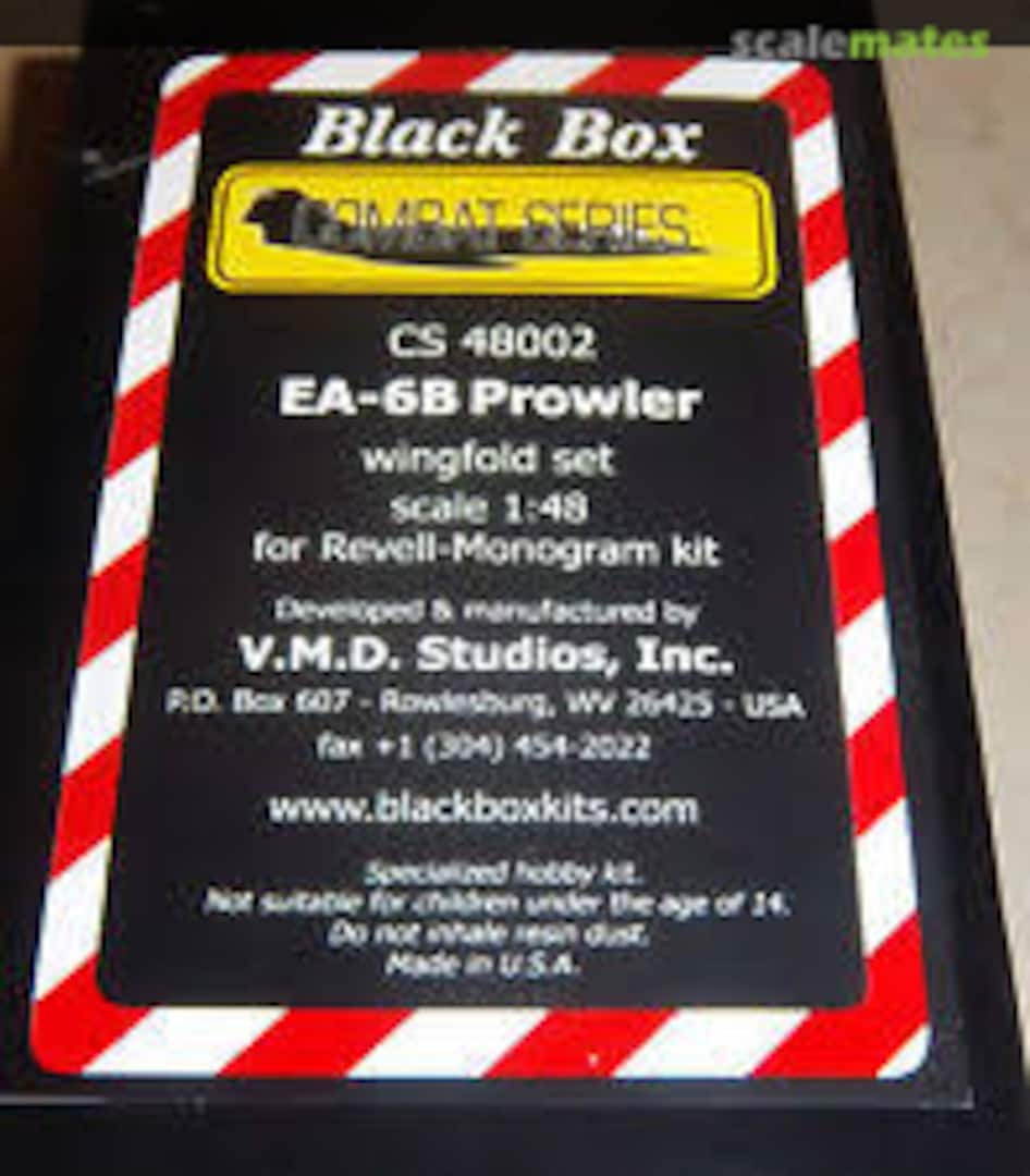 Boxart EA-6B Prowler Wingfold Set CS 48002 Black Box