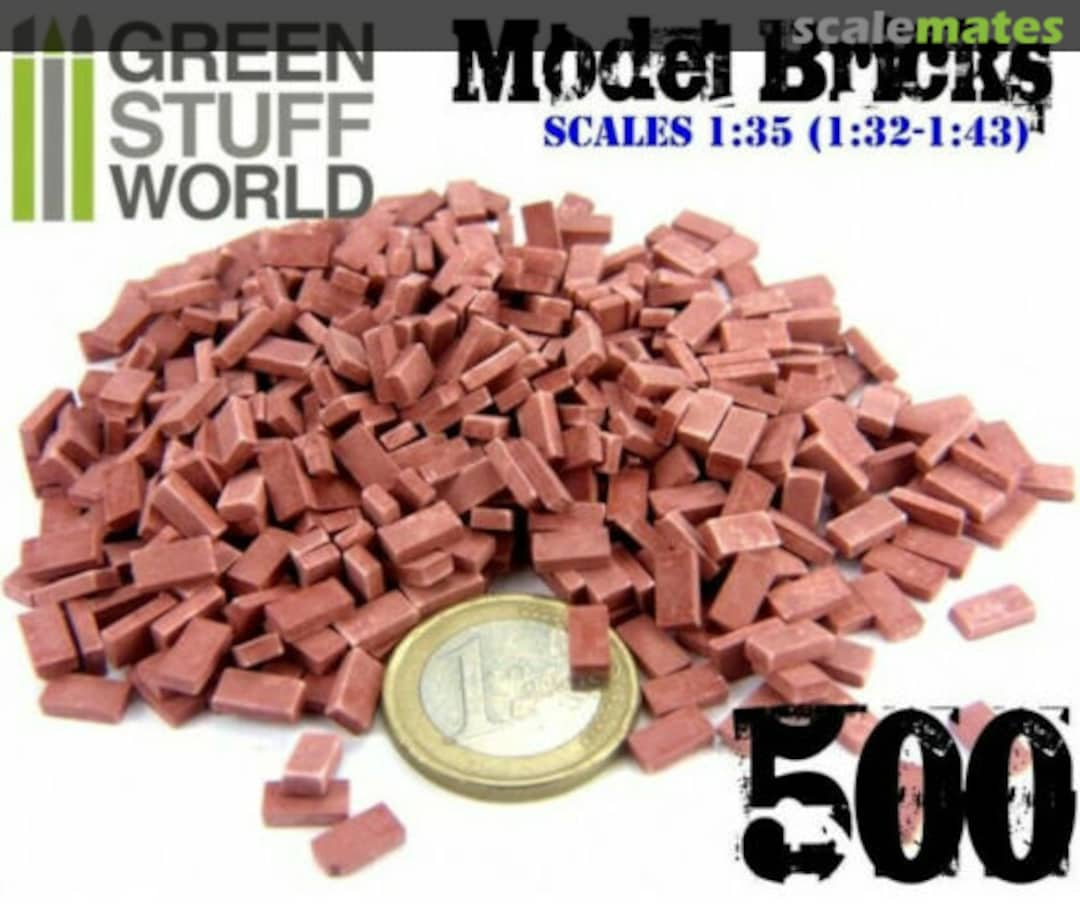 Boxart Model Bricks - Red x500 8436554367054 Green Stuff World