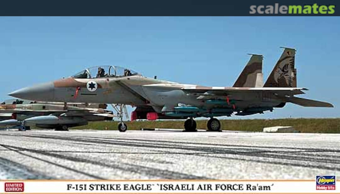 Boxart F-15I Strike Eagle `Israeli Air Force Ra'am´ 01950 Hasegawa